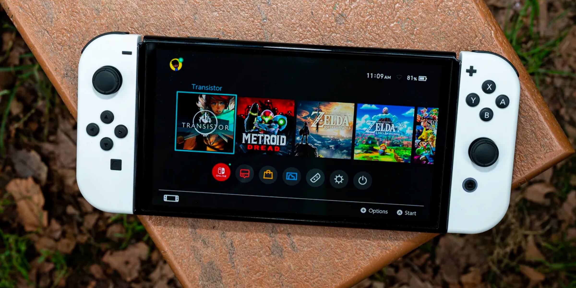 New Nintendo Switch OLED - Graphical Display