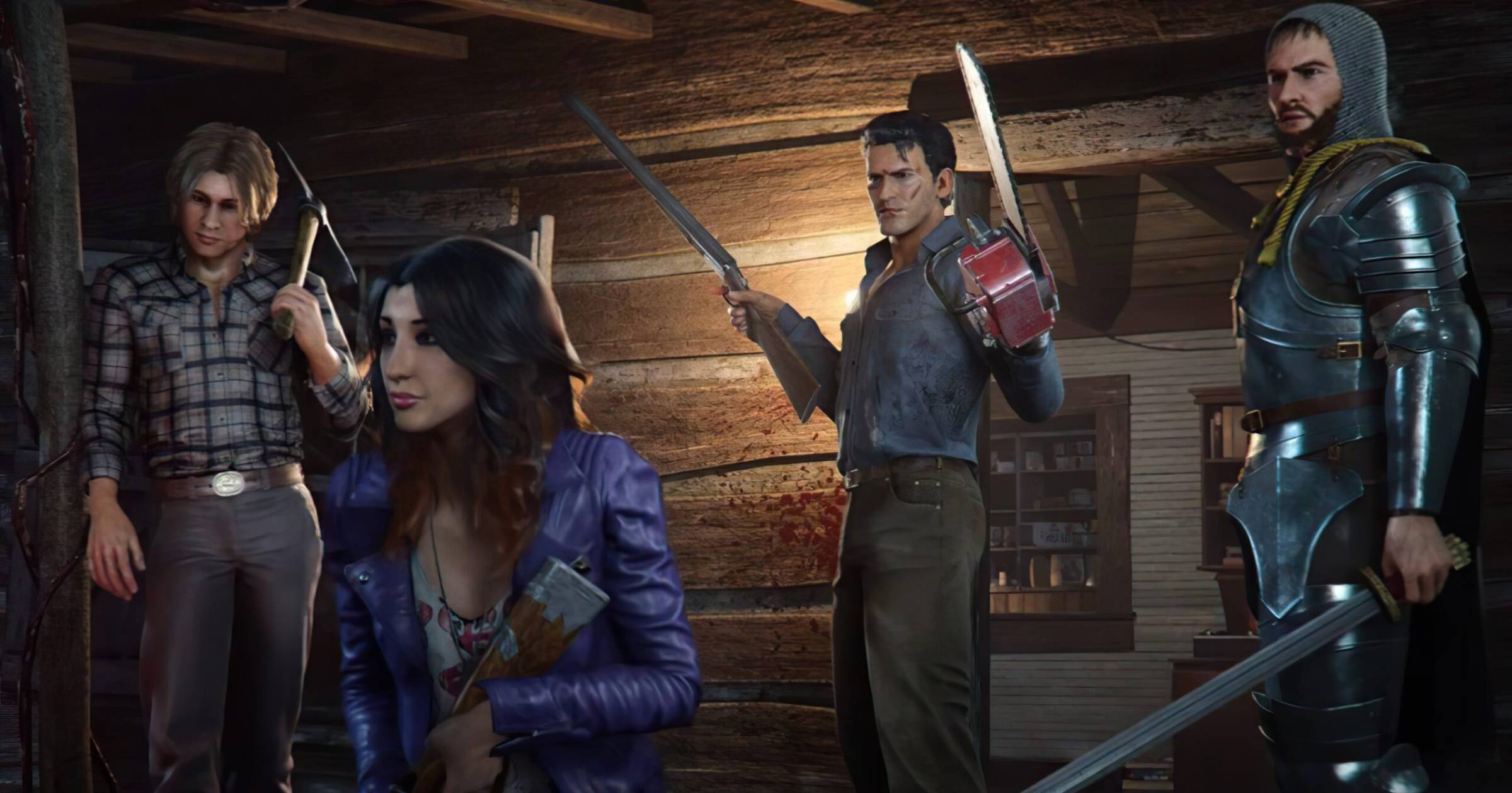 A new Evil Dead: The Game trailer shows characters from the original  trilogy and TV series