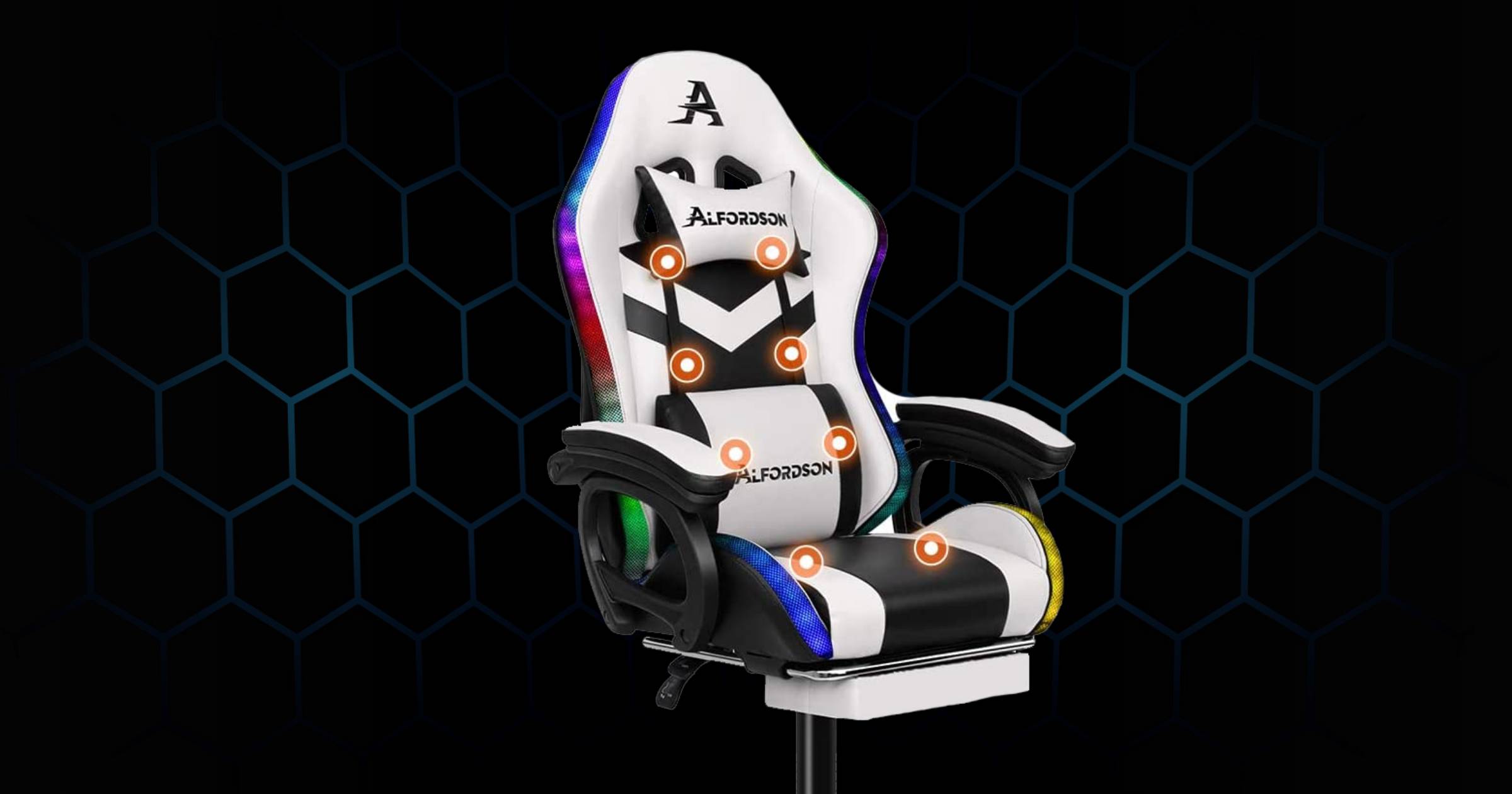 Alfordson MARC LED Light Gaming Chair