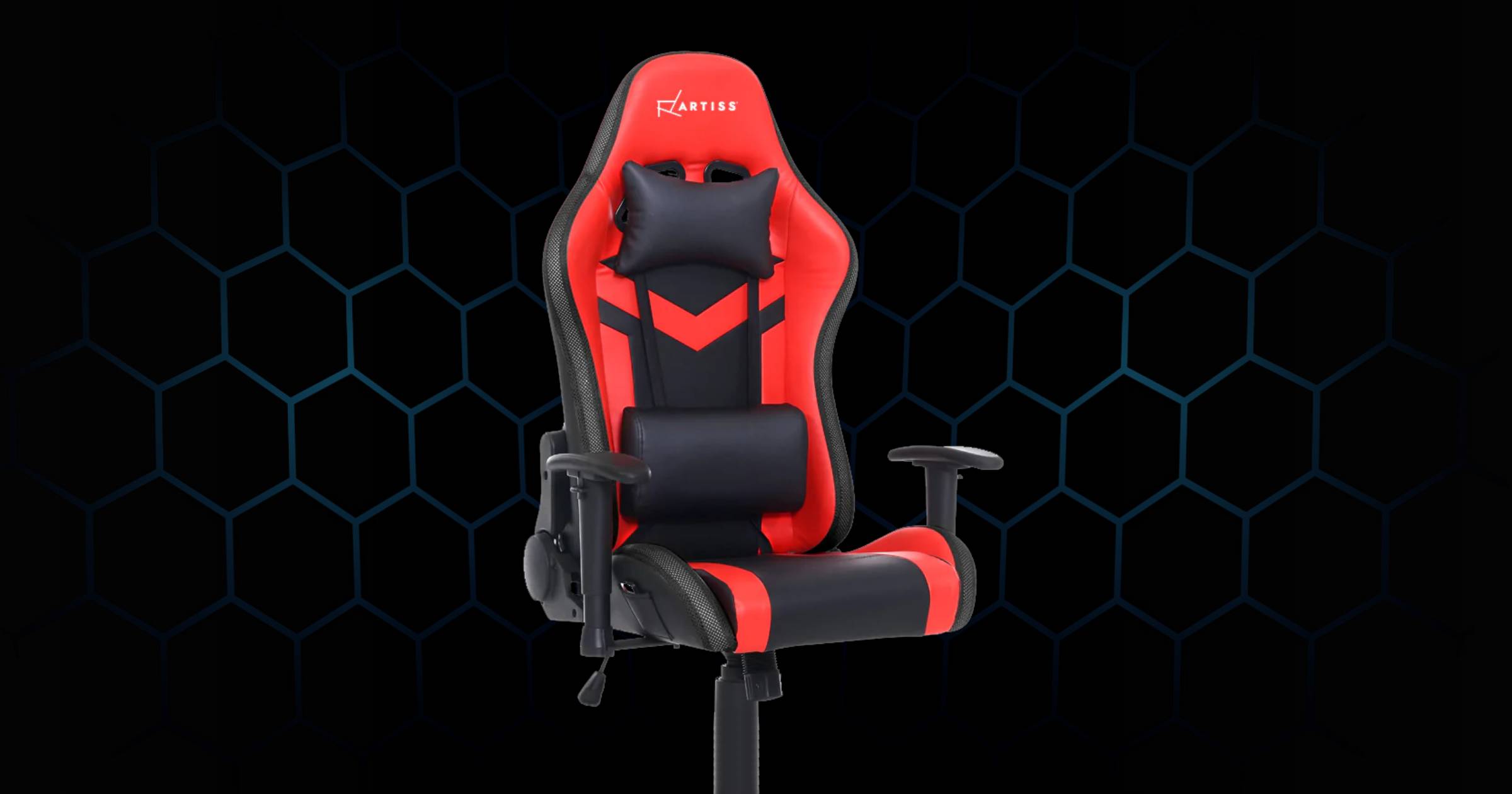 Artiss RGB Gaming Chair Red