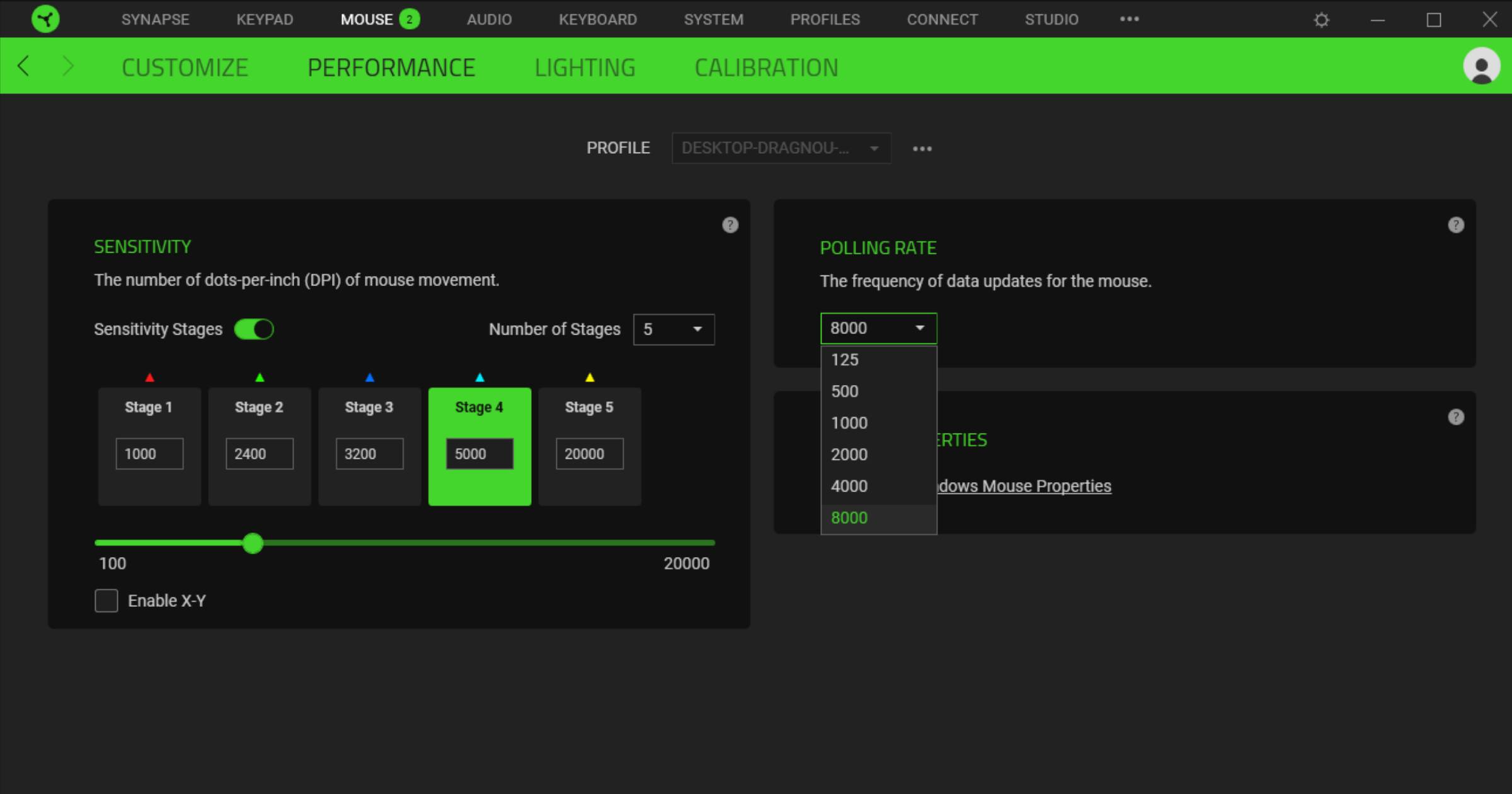 Adjusting Polling Rate Settings On Gaming Mouse