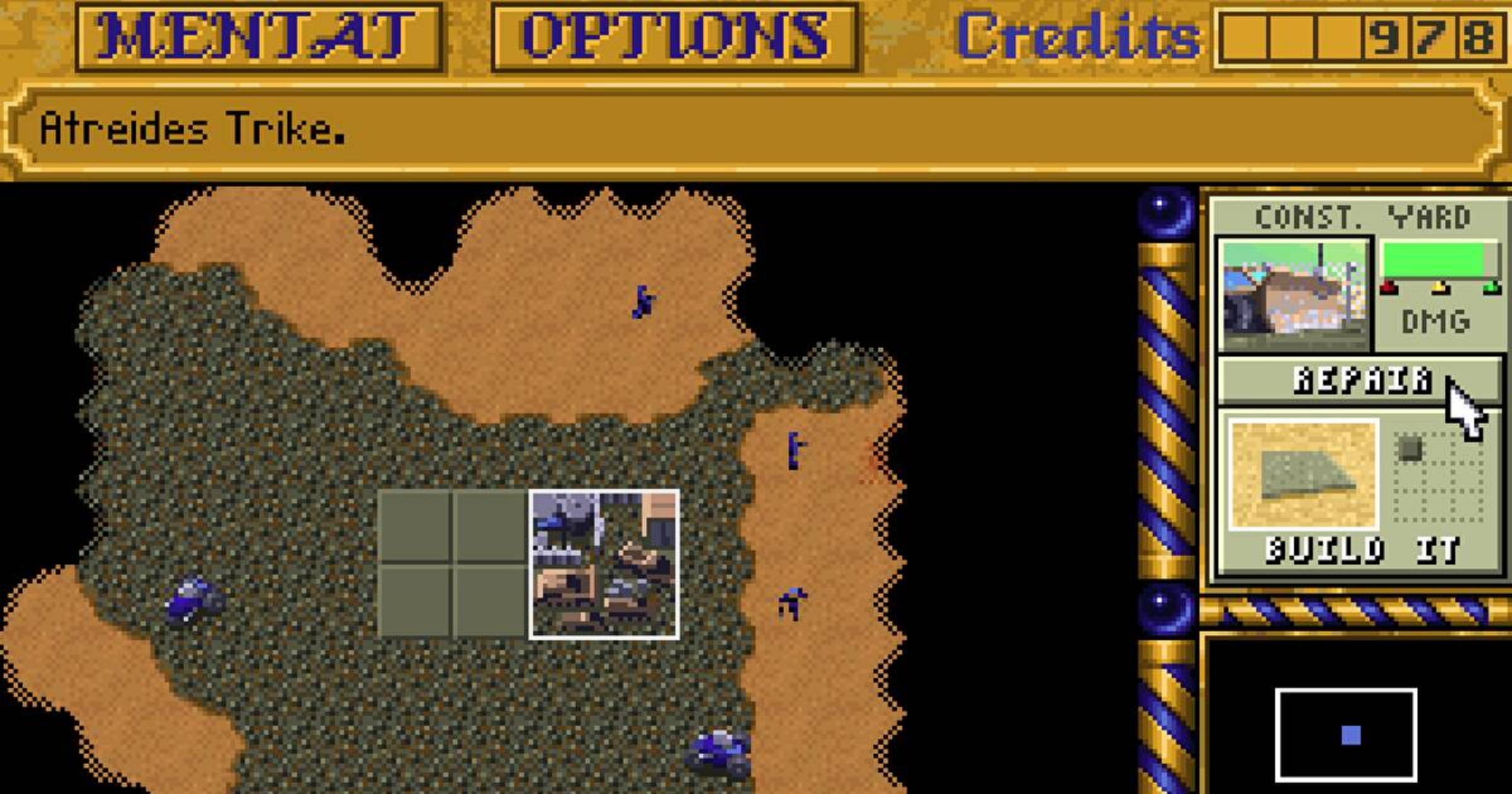 Dune II Gameplay
