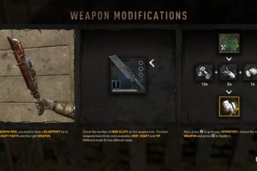 Weapon Mods Guide Dying Light 2