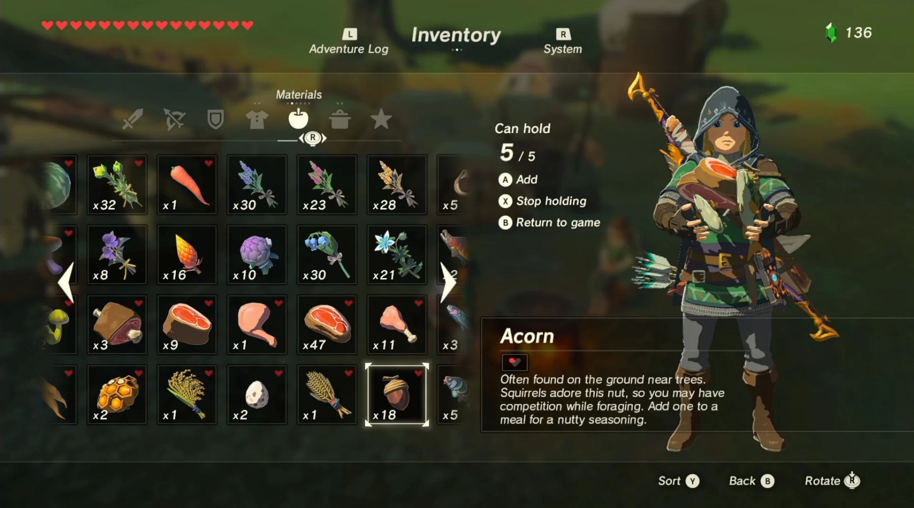 Roasted Meals Zelda: Breath Of The Wild