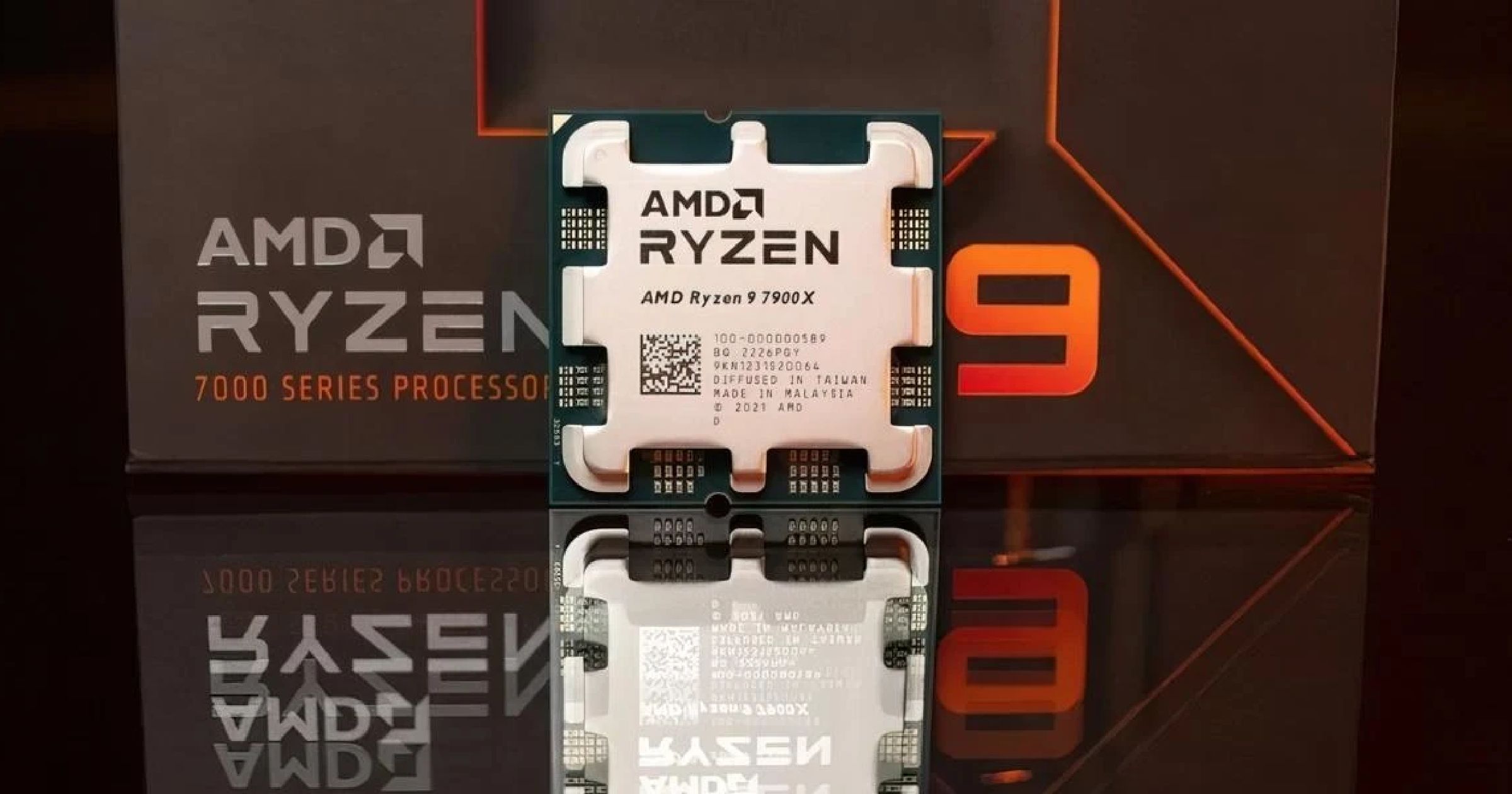 AMD Ryzen 9 7900X Processor Chip