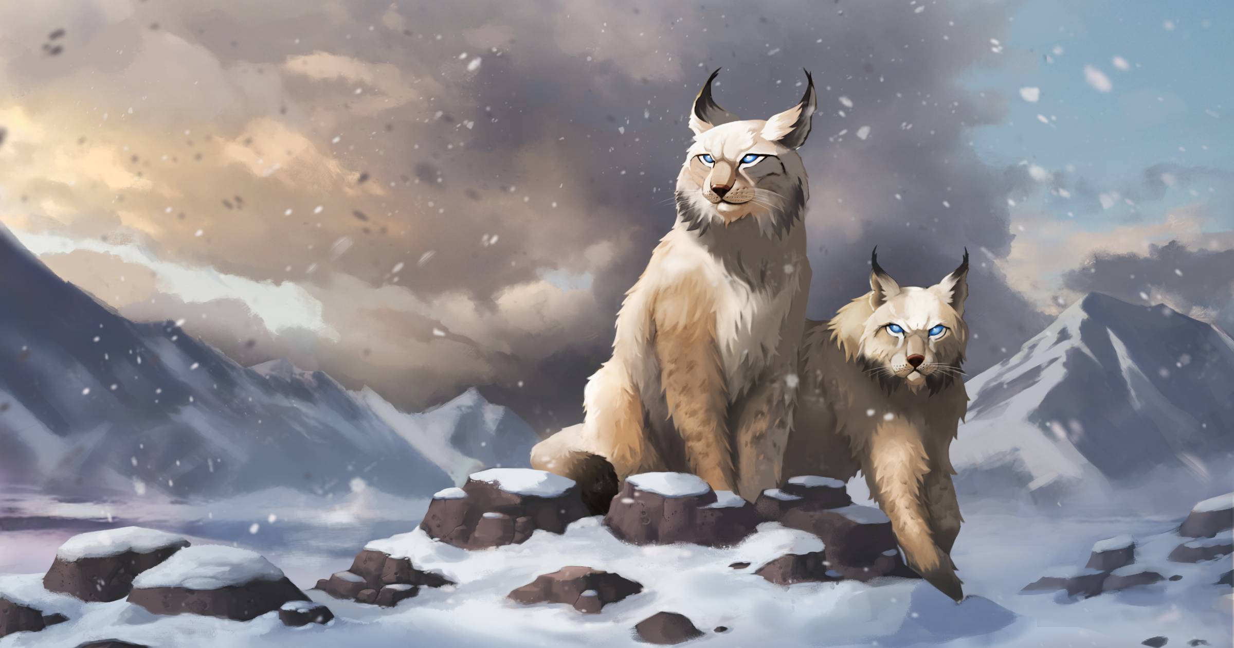 Northgard Clan DLC - Brundir & Kaelinn (Lynx Clan)