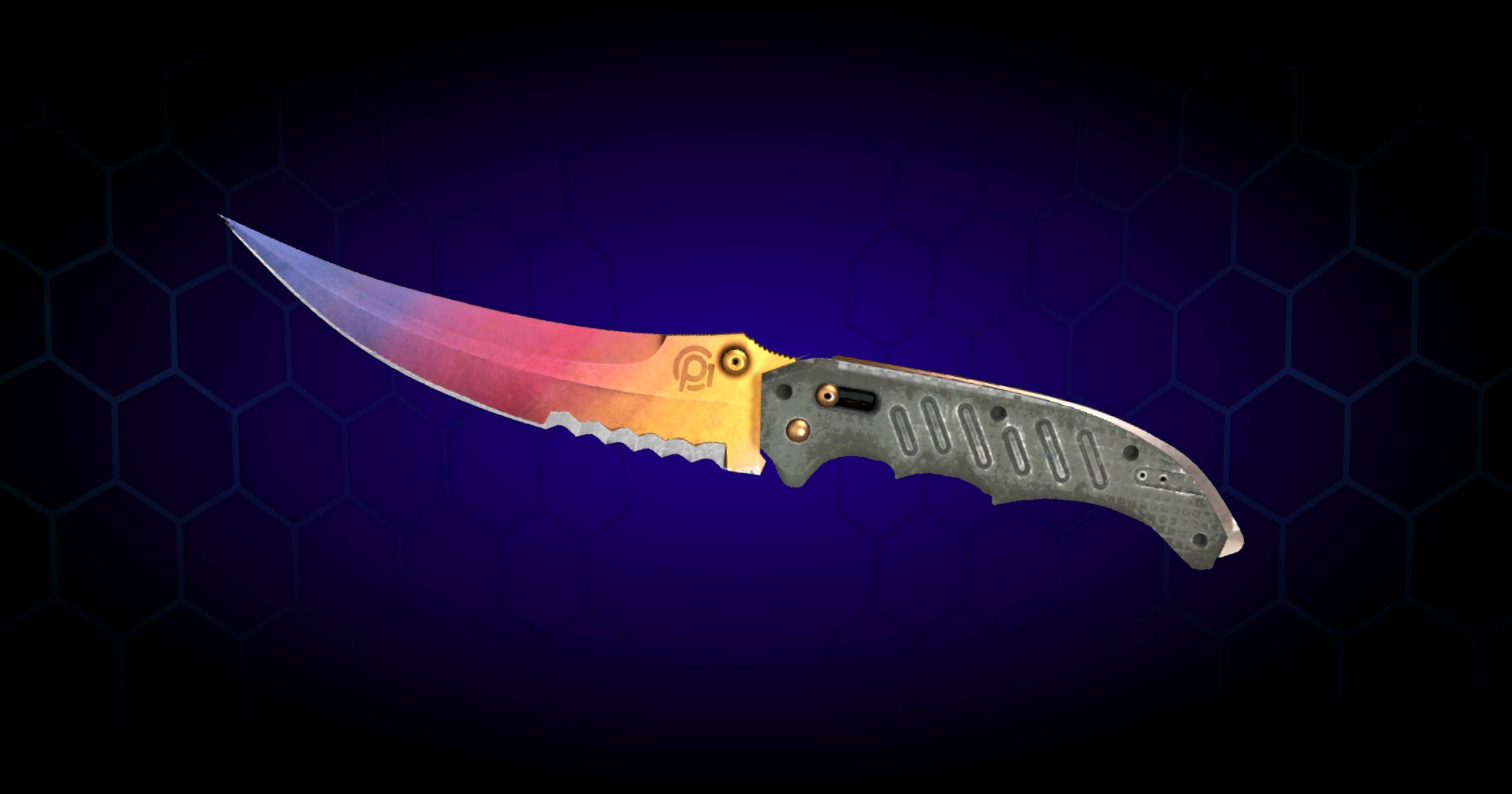 Flip Knife Fade CS:GO Skin