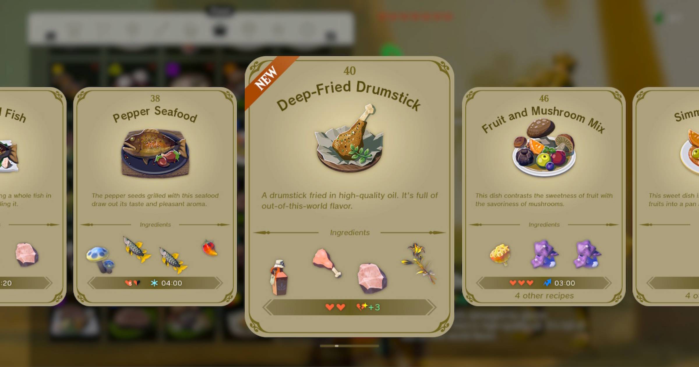 Deep Fried Drumstick Recipe - Zelda: Tears of the Kingdom