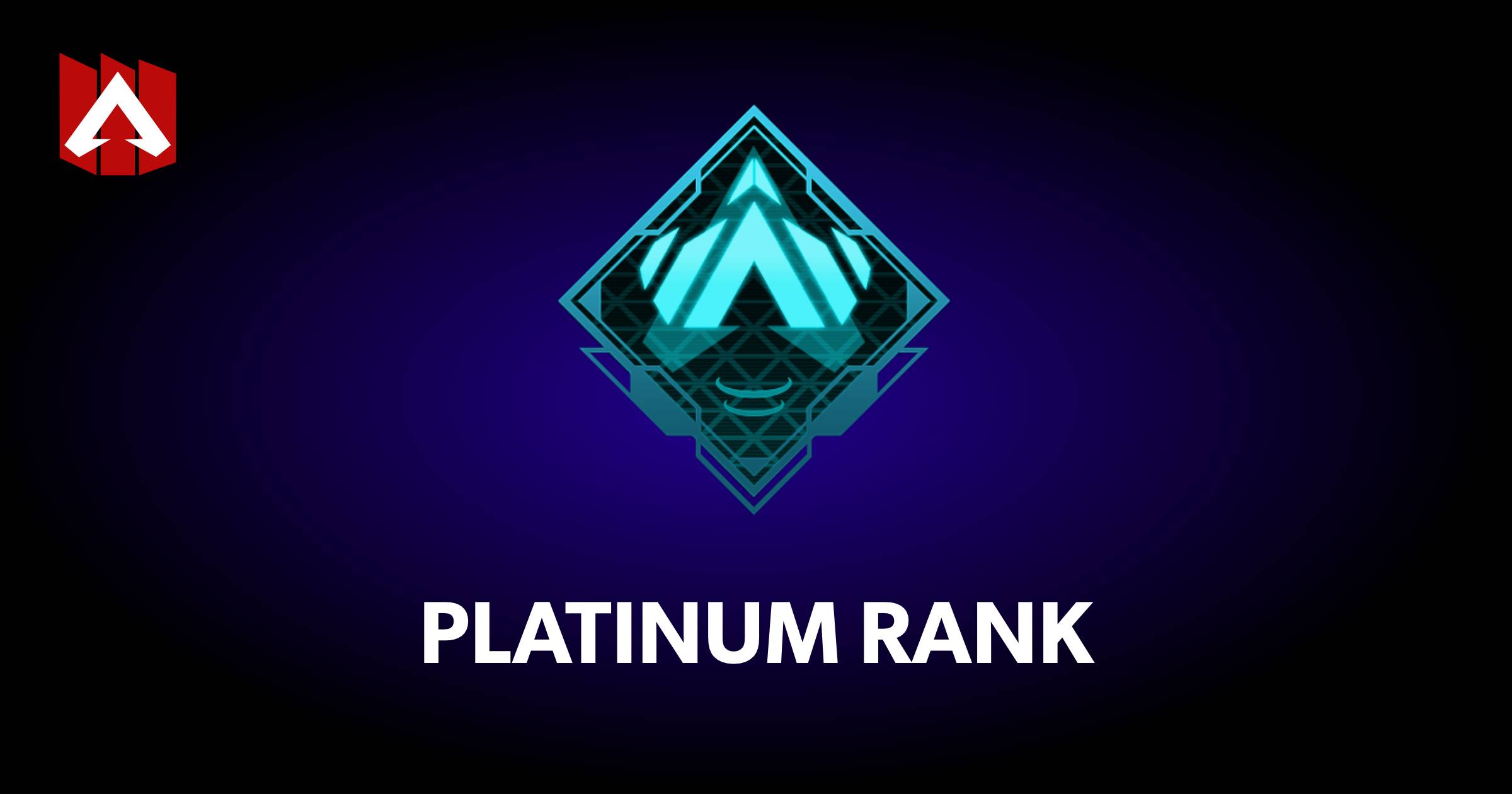 Platinum Rank Badge - Apex Legends