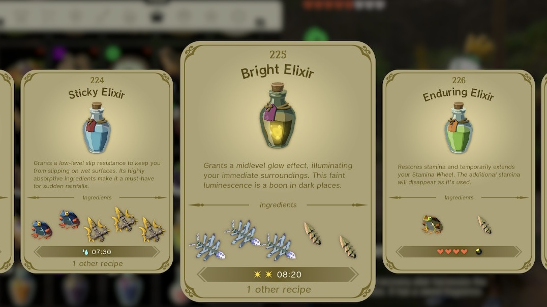Bright Elixir - Zelda: Tears of the Kingdom