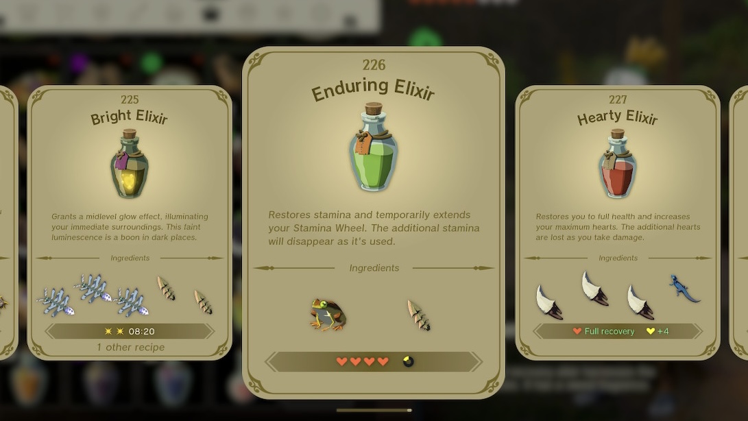 Enduring Elixir - Zelda: Tears of the Kingdom