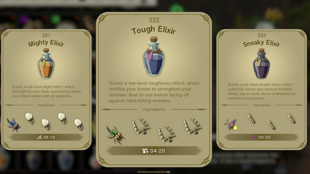 Tough Elixir - Zelda: Tears of the Kingdom
