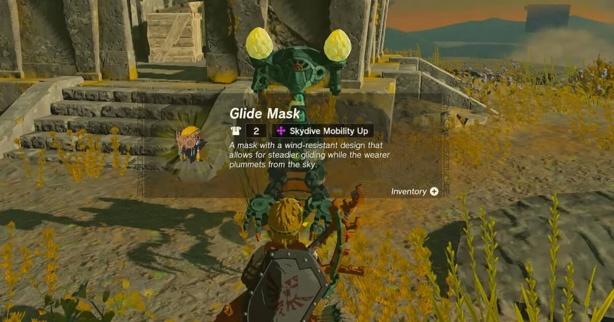 Glide Mask Location In Tears of the Kingdom